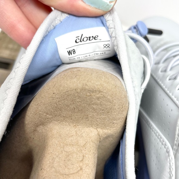 Clove Core Classic Sneaker In Grey Matter Size 8 New - Picture 11 of 12